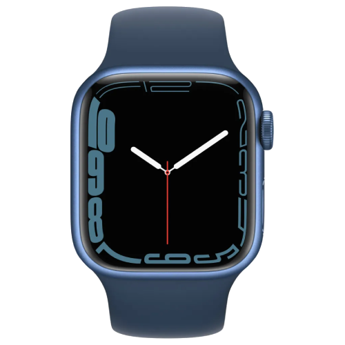 Apple Watch Series 7 41mm GPS Blue Aluminum Case With Blue Sport Band (MKN13) Apple Watch Series 7 41mm GPS Blue Aluminum Case With Blue Sport Band (MKN13)