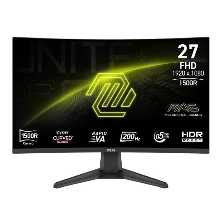 Монітор MSI 27” MAG 276CF E20 VA 200Hz 9S6-3CE11M-032 (UA)