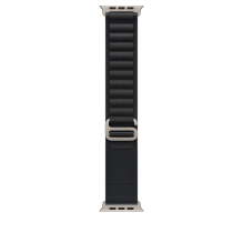 Ремінець Apple Alpine Loop для Apple Watch 49/46/45/44mm Black - S - Natural Titanium