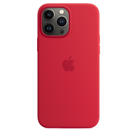 (C300) Чехол Silicone Case для iPhone 13 Pro Max (FoxConn) (Red)