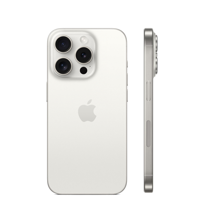 Apple iPhone 15 Pro 128GB White Titanium (e-sim)