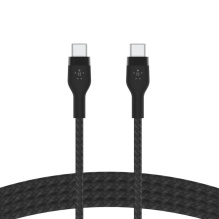 Кабель Belkin Braided Silicone USB-C 1m Black (CAB011BT1MBK)
