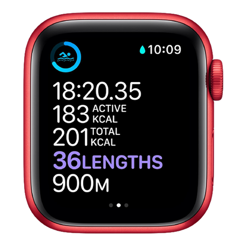 Apple Watch Series 6 44mm PRODUCT(RED) Aluminum Case with Red Sport Band (M00M3) Apple Watch Series 6 44mm PRODUCT(RED) Aluminum Case with Red Sport Band (M00M3)