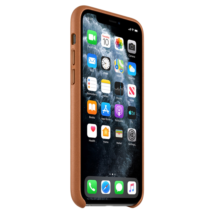 Чохол Smart Leather Case для iPhone 11 Pro Max 1:1 Original (Saddle Brown)