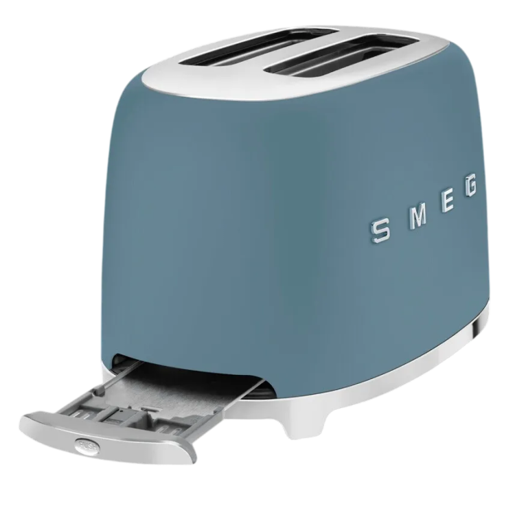 Тостер SMEG (TSF01SBMEU) (Storm Blue, Matt)