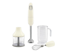 Блендер занурювальний SMEG з аксесуарами Creme HBF03CREU Блендер занурювальний SMEG з аксесуарами Creme HBF03CREU