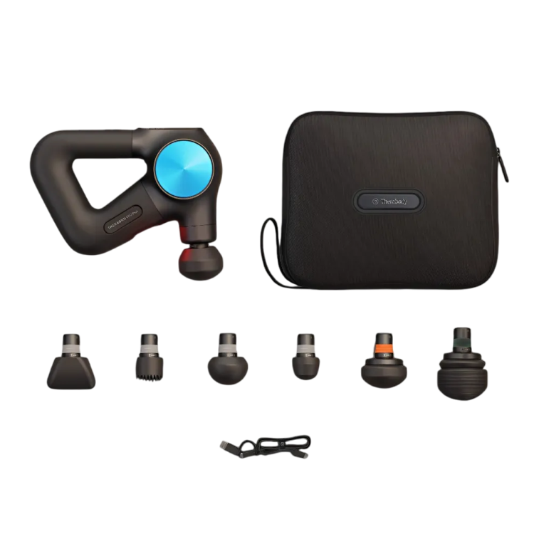 Перкуссионный массажер Theragun PRO Plus 6 покоління (Black) (TG0003970-3A10)