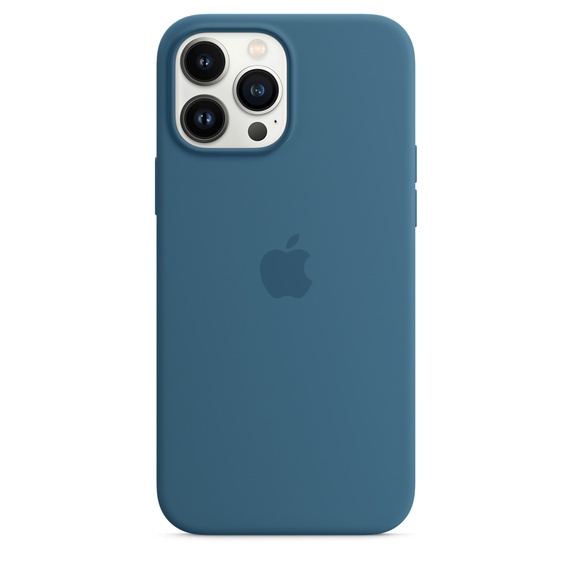 (C300) Чехол Silicone Case для iPhone 13 Pro Max (FoxConn) (Blue Jay)