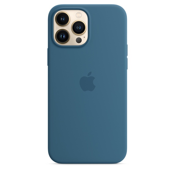(C300) Чехол Silicone Case для iPhone 13 Pro Max (FoxConn) (Blue Jay)