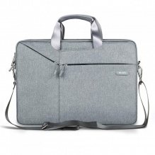 Чохол-сумка WIWU для MacBook 17" City Commuter Series (Light Grey)