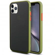 Чехол Matte для iPhone 11 Pro (Green)