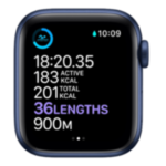 Apple Watch Series 6 44mm Blue Aluminum Case with Deep Navy Sport Band (M00J3) Apple Watch Series 6 44mm Blue Aluminum Case with Deep Navy Sport Band (M00J3)