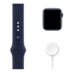 Apple Watch Series 6 44mm Blue Aluminum Case with Deep Navy Sport Band (M00J3) Apple Watch Series 6 44mm Blue Aluminum Case with Deep Navy Sport Band (M00J3)