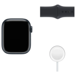 Apple Watch Series 7 41mm GPS Midnight Aluminum Case With Midnight Sport Band (MKMX3) Apple Watch Series 7 41mm GPS Midnight Aluminum Case With Midnight Sport Band (MKMX3)
