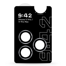 Защитное стекло 9:42 для камеры iPhone 17 Pro/17 Pro Max (Titanium)