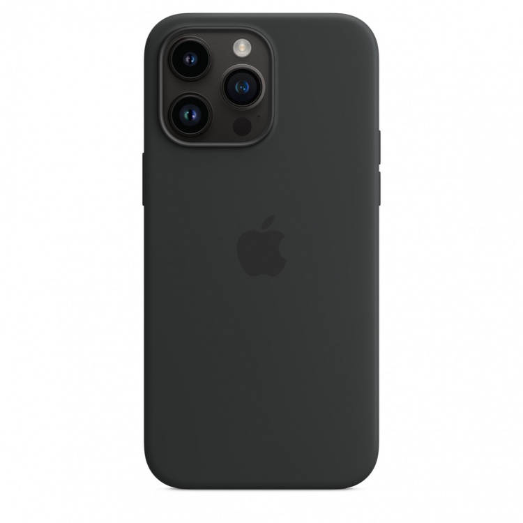 Чохол Silicone Case для iPhone 14 Pro (FoxConn) (Midnight)