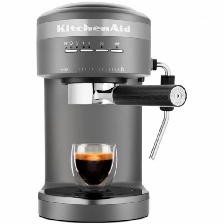 Кавоварка еспресо KitchenAid (Gray Coal) (5KES6403EDG) (UA) Кавоварка еспресо KitchenAid (Gray Coal) (5KES6403EDG) (UA)