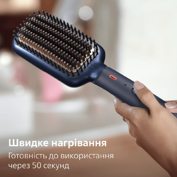 Щітка-випрямляч Philips Series 5000 (Dark Blue) (BHH885/00) Щітка-випрямляч Philips Series 5000 (Dark Blue) (BHH885/00)