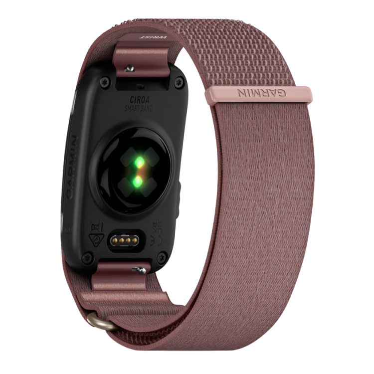 Фітнес-браслет Garmin CIRQA Smart Band Mauve L-XL (010-04675-02)