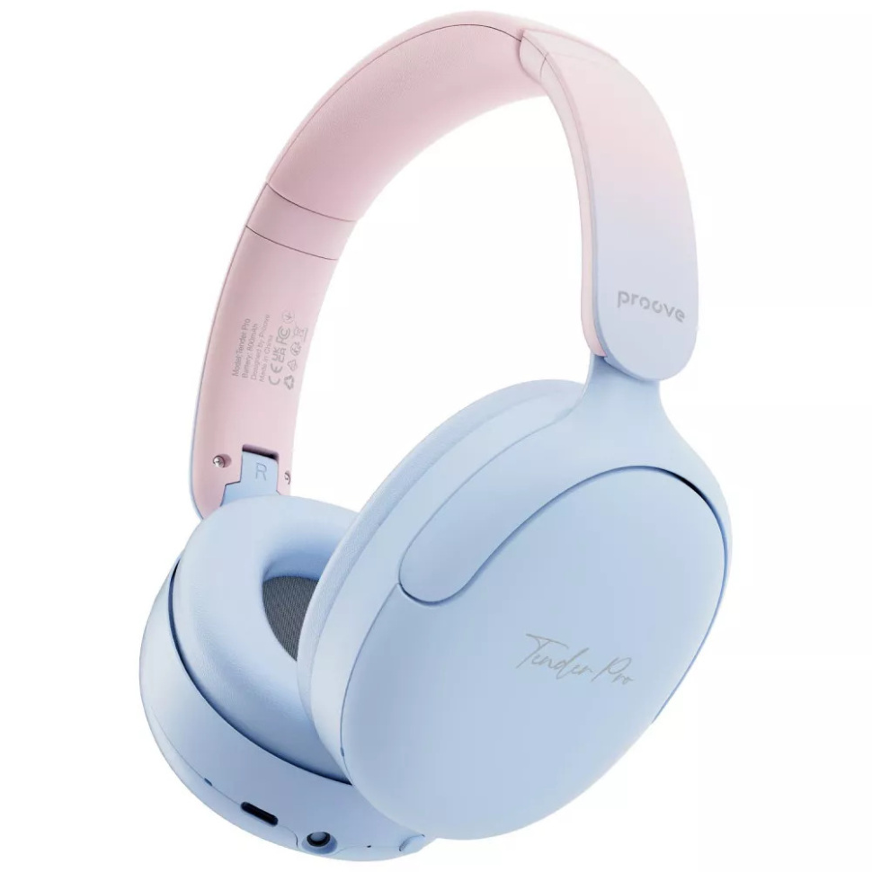 Навушники Proove Tender Pro with ANC (APP) Blue/Pink