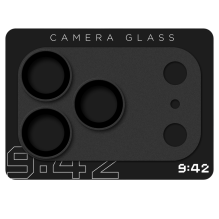 Захисне скло 9:42 Full Cover для камери iPhone 18 Pro (Black)