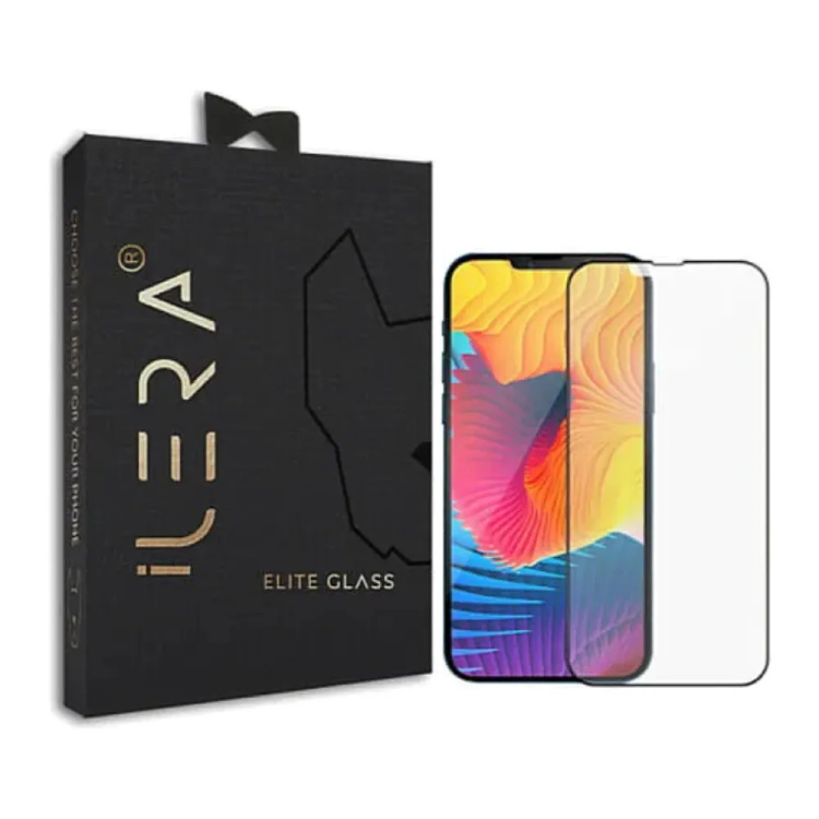 Захисне скло iLera DeLuxe Frosted FullCover Glass для iPhone 14/13 Pro/13