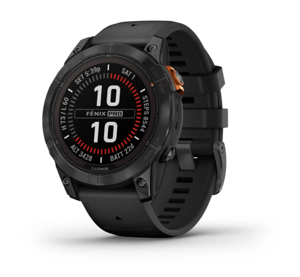 Garmin Fenix 7 Pro Solar Slate Gray w. Black Band (010-02777-00/01)