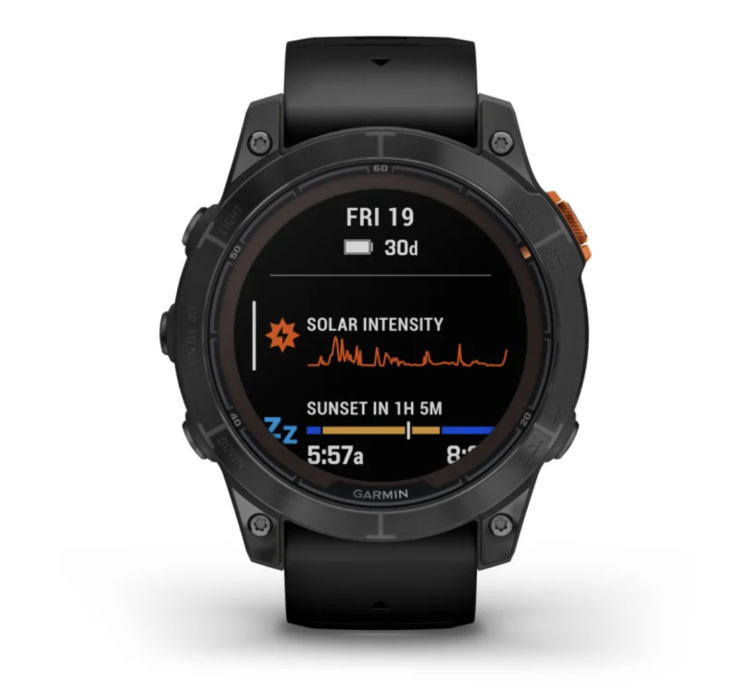Garmin Fenix 7 Pro Solar Slate Gray with Black Band (010-02777-00/01)