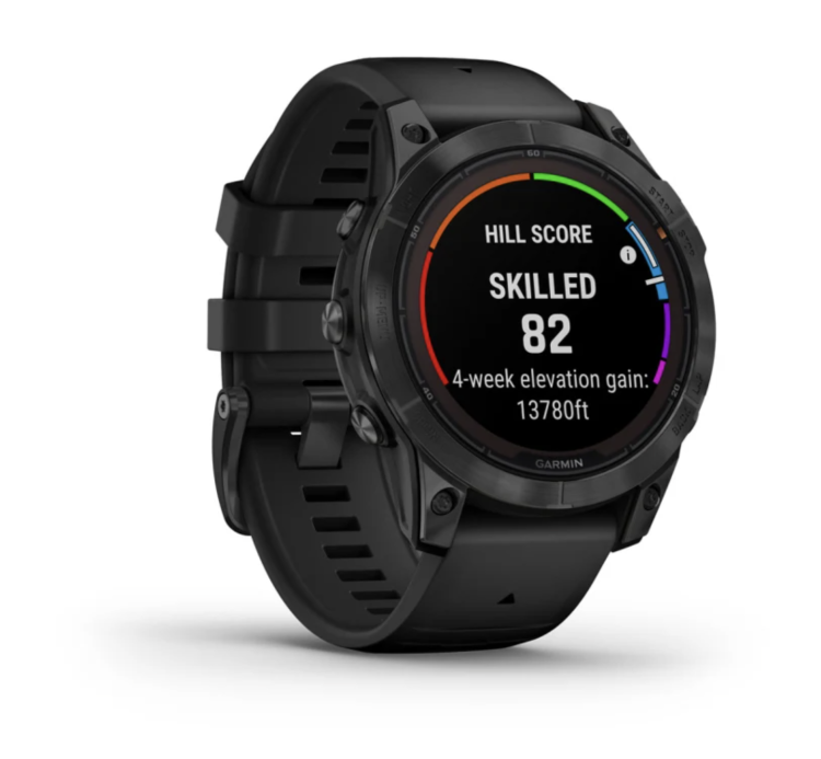Garmin Fenix 7 Pro Solar Slate Gray with Black Band (010-02777-00/01)