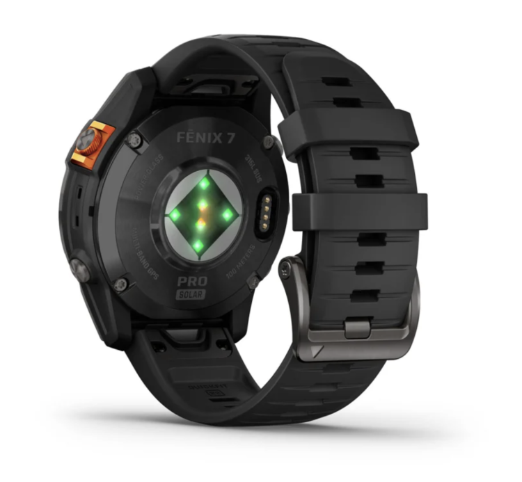 Garmin Fenix 7 Pro Solar Slate Gray with Black Band (010-02777-00/01)