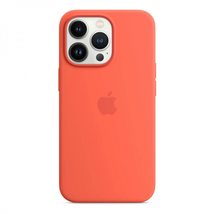 Чехол Apple Silicone Case для iPhone 13 Pro with MagSafe (Nectarine)