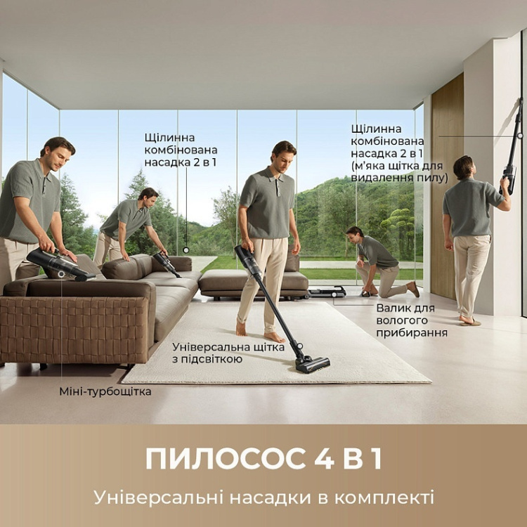 Аккумуляторный пылесос Dreame H14 Dual (HHV25A) (EU)