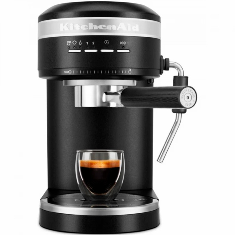 Кавоварка еспресо KitchenAid Artisan (Cast Iron) (5KES6503EBK) (UA)