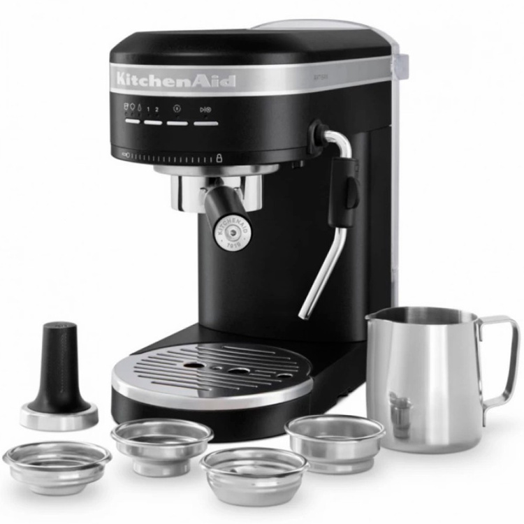 Кавоварка еспресо KitchenAid Artisan (Cast Iron) (5KES6503EBK) (UA)