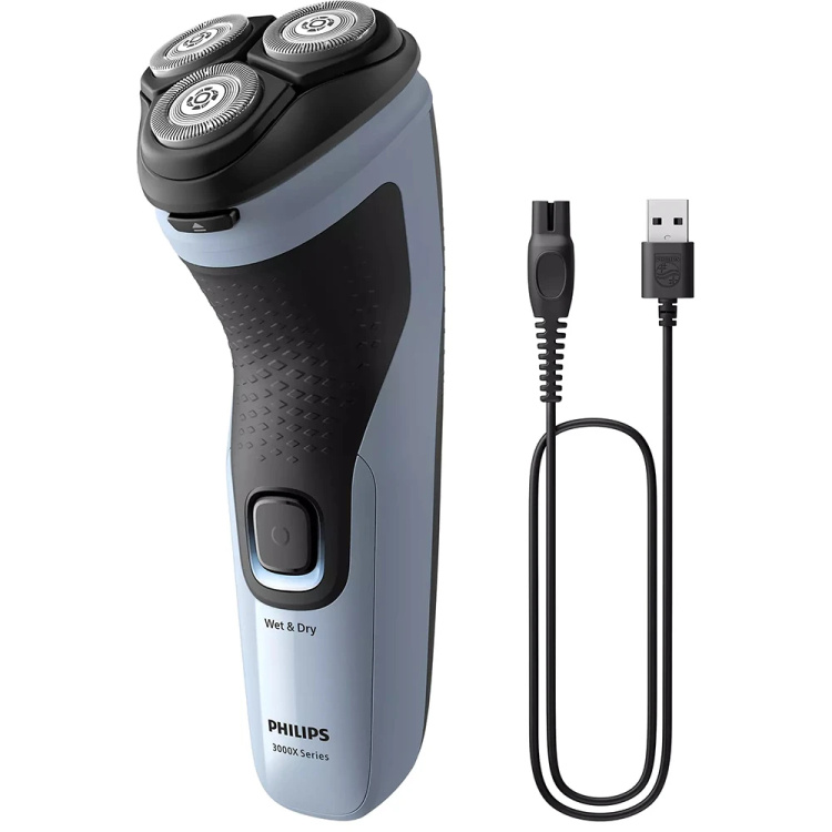 Електрична бритва Philips Series 3000 (Blue/Black) (X3003/00)