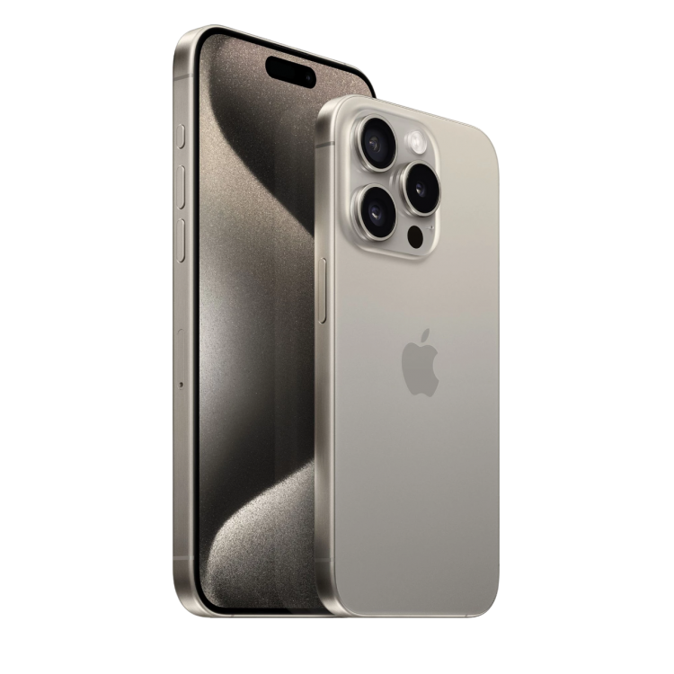 Apple iPhone 15 Pro 256GB Natural Titanium (e-sim) (MTQU3)