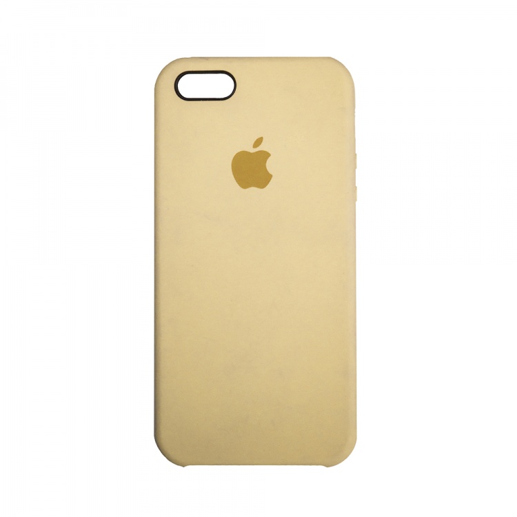 Чехол Smart Silicone Case для iPhone 5/5S/SE (Gold)