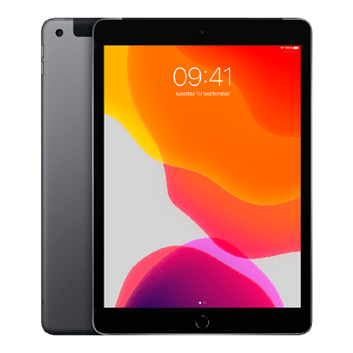 Apple iPad 10.2 128GB, Wi-Fi + LTE, Space Gray (2019) бу