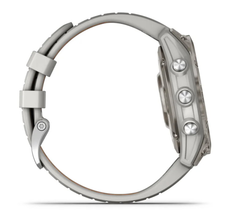 Garmin Fenix 7 Pro Sapphire Solar Titanium with Fog Gray/Ember Orange Band (010-02777-20/21)