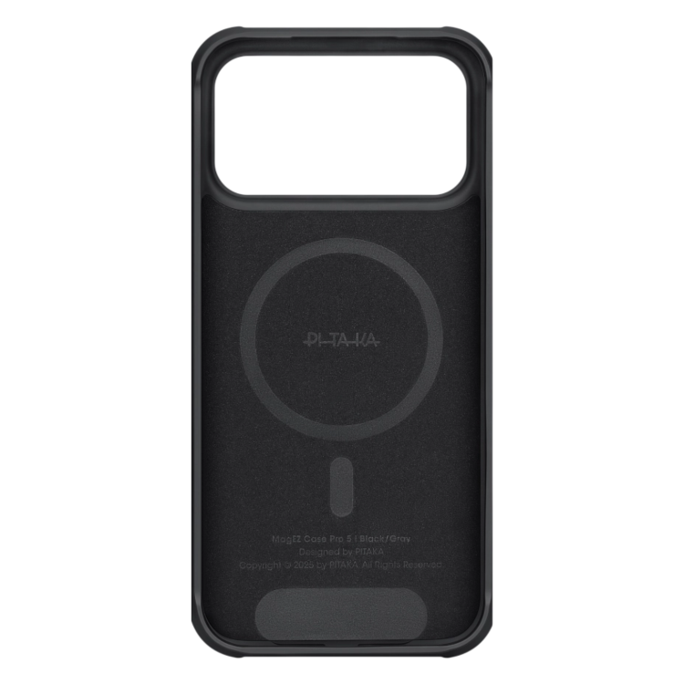 Чохол Pitaka MagEZ Military-Grade Protective Case для iPhone 17 Pro Black/Grey (KI1701MGP)