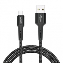 (Г100) Кабель WIWU Gear G10 Series Micro USB 1.2m (Black)