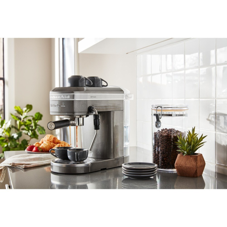 Кавоварка еспресо KitchenAid Artisan (Silver Medallion) (5KES6503EMS) (UA) Кавоварка еспресо KitchenAid Artisan (Silver Medallion) (5KES6503EMS) (UA)