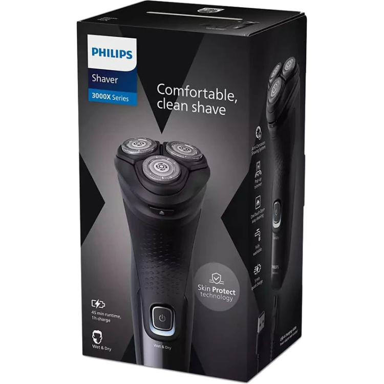 Електрична бритва Philips Series 3000 (Black) (X3051/00) Електрична бритва Philips Series 3000 (Black) (X3051/00)