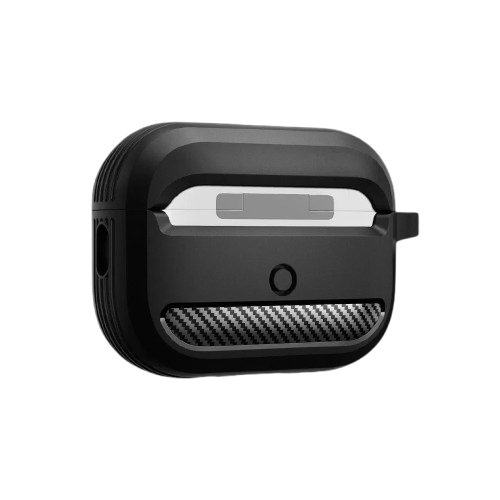 Чохол Spigen Rugged Armor для AirPods Pro 2 (2nd/1st gen) (Black)	(ACS05482)