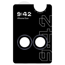 Захисне скло 9:42 для камери iPhone Duo (Night Sky)