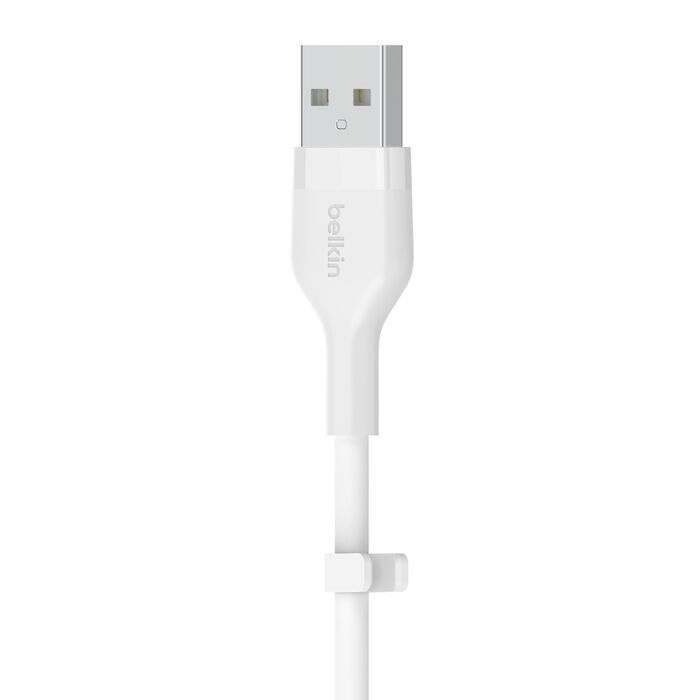 Кабель Belkin Silicone USB-A to USB-C 1m White (CAB008BT1MWH)