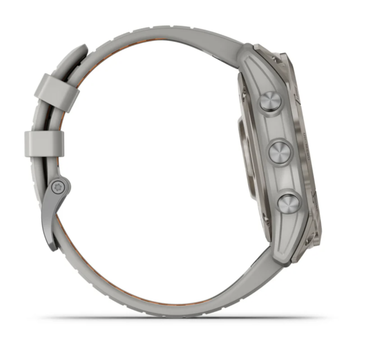 Garmin Fenix 7X Pro Sapphire Solar Titanium with Fog Gray/Ember Orange Band (010-02778-14/15)