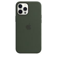 Чехол Apple Silicone Case для iPhone 12 Pro Max with MagSafe (Cyprus Green)