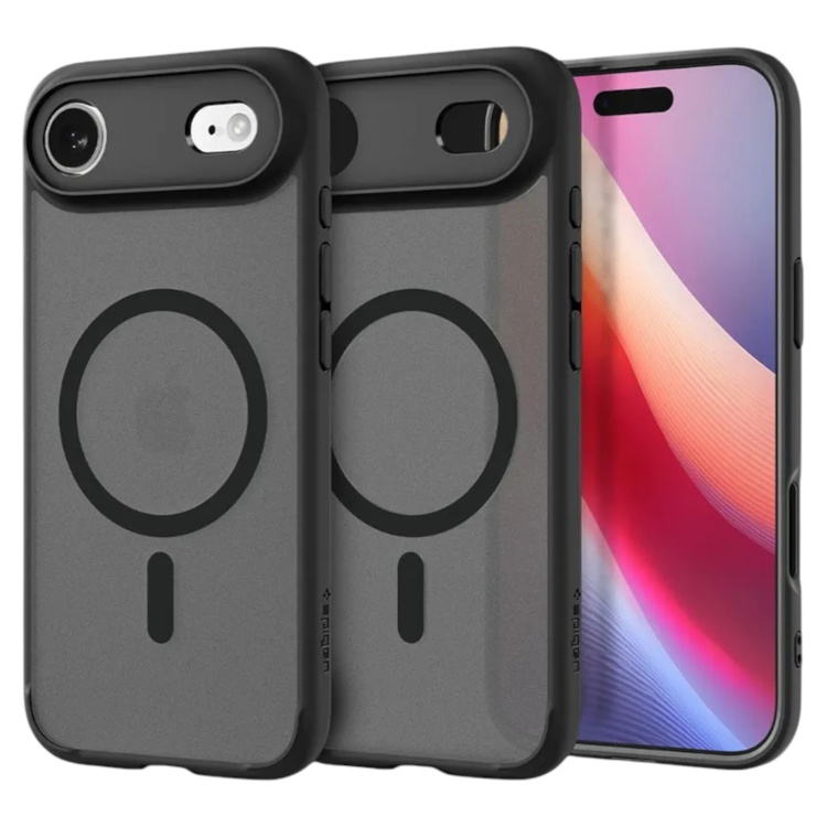 Чохол Spigen Ultra Hybrid Mag Safe для iPhone 17 Air Frost Black (ACS10316) Чохол Spigen Ultra Hybrid Mag Safe для iPhone 17 Air Frost Black (ACS10316)