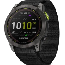 Garmin Enduro 2 Carbon Gray DLC Titanium with Black UltraFit Nylon Strap (010-02754-00/01) бу